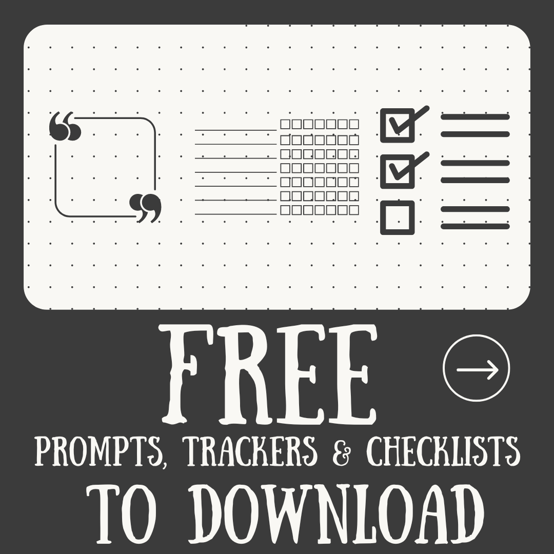 Free BUJO Trackers, Prompts and Checklists