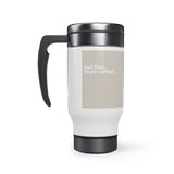 Multitasker's Mug, 14oz Travel (Canvas)