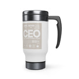 Multitasker's Mug, 14oz Travel (Canvas)