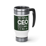 Multitasker's Mug, 14oz Travel (Oak Green)